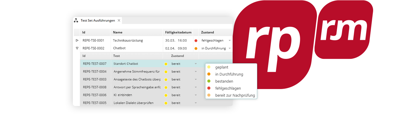 Tool-Training: Testmanagement mit objectiF RPM und objectiF RM Anmeldung zum Tool-Training: Testmanagement mit objectiF RPM und objectiF RM