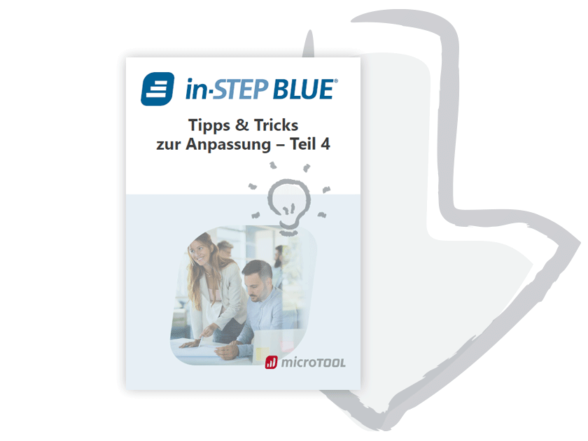 in-STEP BLUE – Tipps und Tricks – Teil 4
