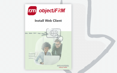 objectiF RM – Install Web Client