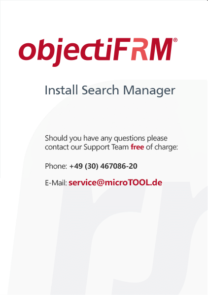 Download objectiF RM Fulltext Search Manager