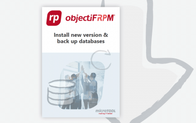 objectiF RPM – Database Upgrade