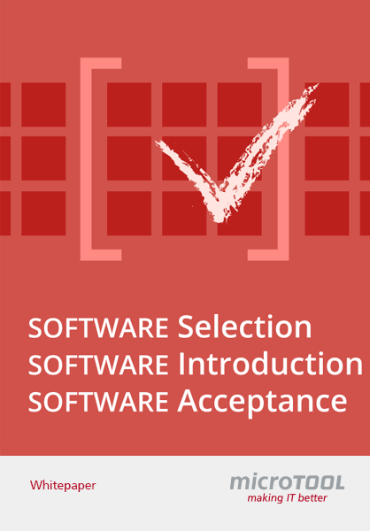 Download Whitepaper Software Selection, Introduction, Acceptance
