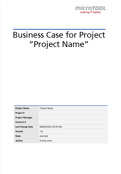 Download Template Business Case