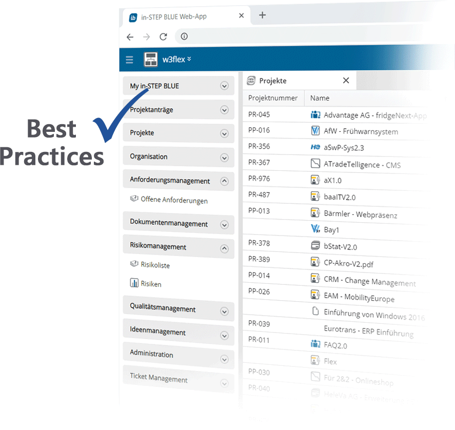 in-STEP BLUE Best Practices