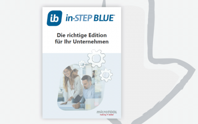 in-STEP BLUE – Die richtige Edition für Ihr Unternehmen