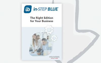 in-STEP BLUE – The right edition for your business
