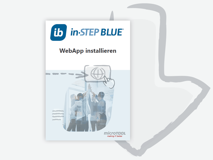 in-STEP BLUE – WebApp Installationshandbuch