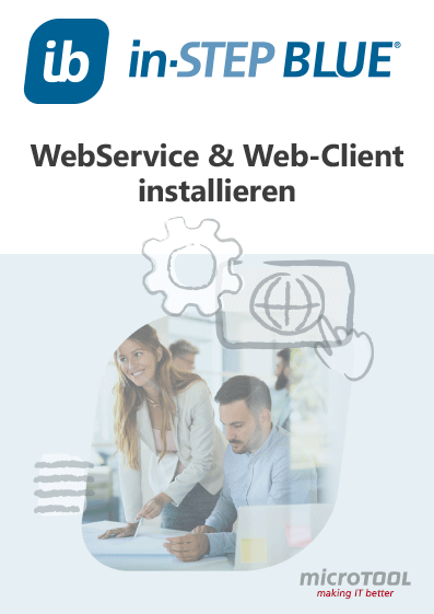 in-STEP BLUE WebService & Web-Client installieren