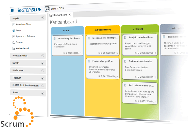 in-STEP BLUE Scrum Edition in-STEP BLUE Scrum Edition