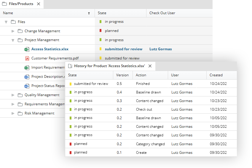 Versioning of Files in in-STEP BLUE Versioning of Files in in-STEP BLUE