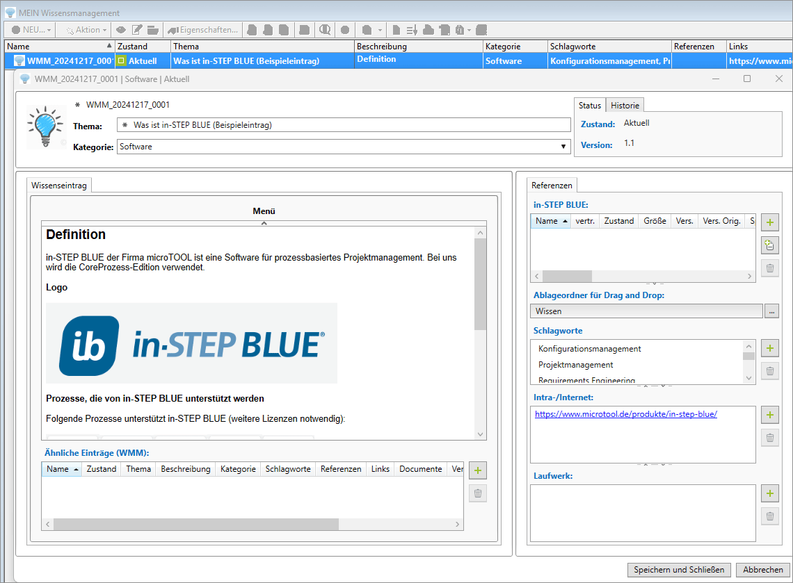in-STEP BLUE Wissensmanagement Blog Axel Velarde