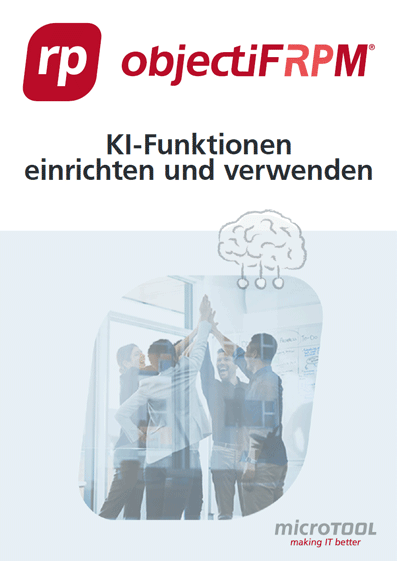 KI-Funktionen in objectiF RPM einrichten und verwenden