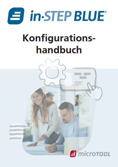 in-STEP BLUE - Konfigurationshandbuch - Titelvorschau für die Downloadseite
