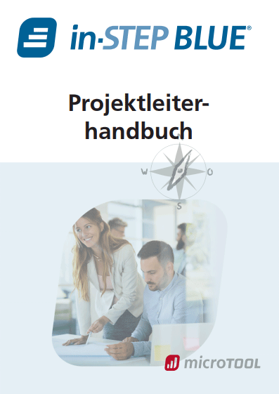 in-STEP BLUE - Projektleiterhandbuch - Titelvorschau für die Downloadseite