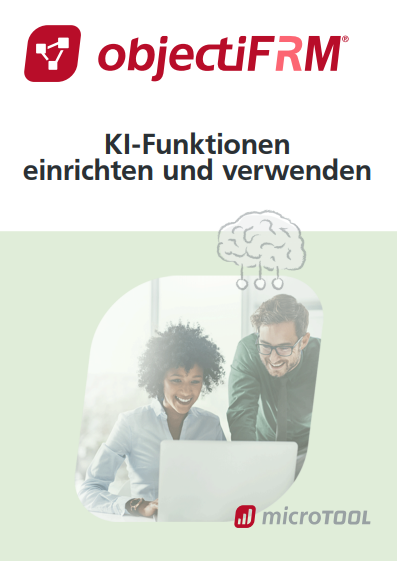 KI-Funktionen einrichten und verwenden objectiF RM Titelvorschau für den Download