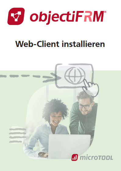 Web-Client installieren objectiF RM Titelvorschau für den Download