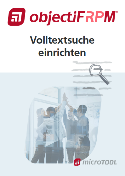 Volltextsuche einrichten objectiF RPM Titelvorschau für den Download