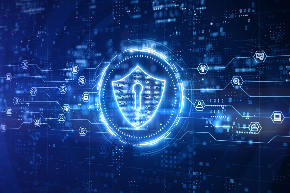 Ganzheitliche Cybersecurity mit einer Single Source of Truth Illustration zum microTOOL Blog Ganzheitliche Cybersecurity mit einer Single Source of Truth